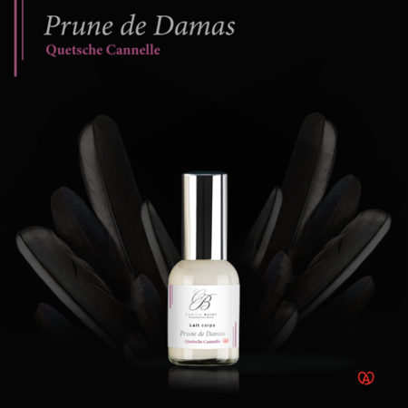 lait hydratant naturel français miniature prune de damas