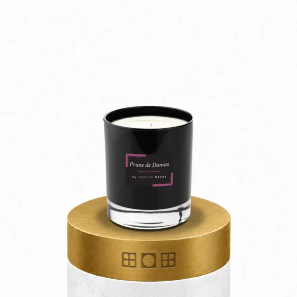 Bougie d'ambiance PRUNE DE DAMAS